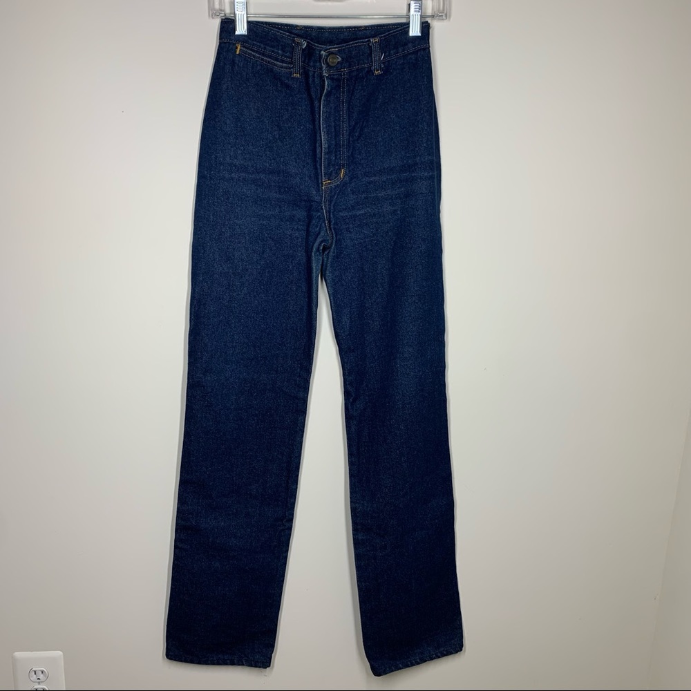 Vintage CIAO Dark Wash Straight Leg Jeans Sz 7/8